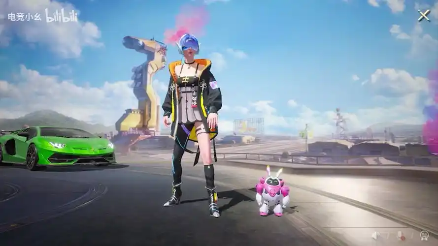 和平精英主播穿黄金风衣玩追猎一梭子解决四人满编队