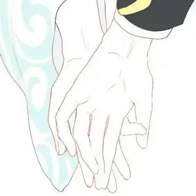 二次元情侣手控头像二次元非常好看的情侣头像