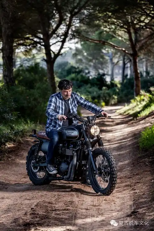 复古改装凯,凯旋摩托车 scrambler欣赏_机车网