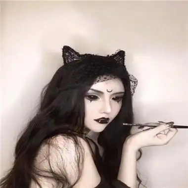 恐怖的重口味女生头像