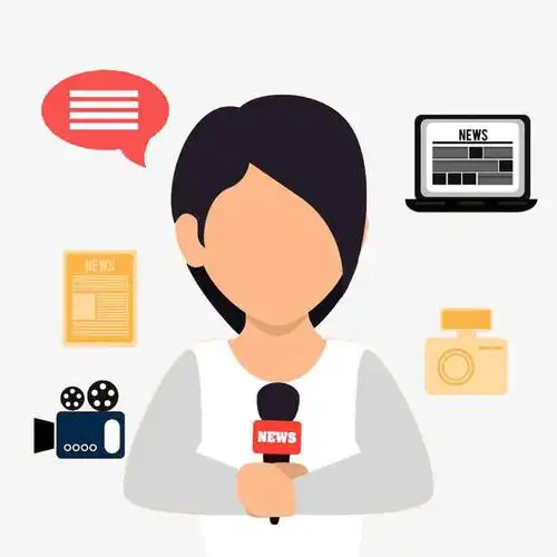 扁平风新闻播报