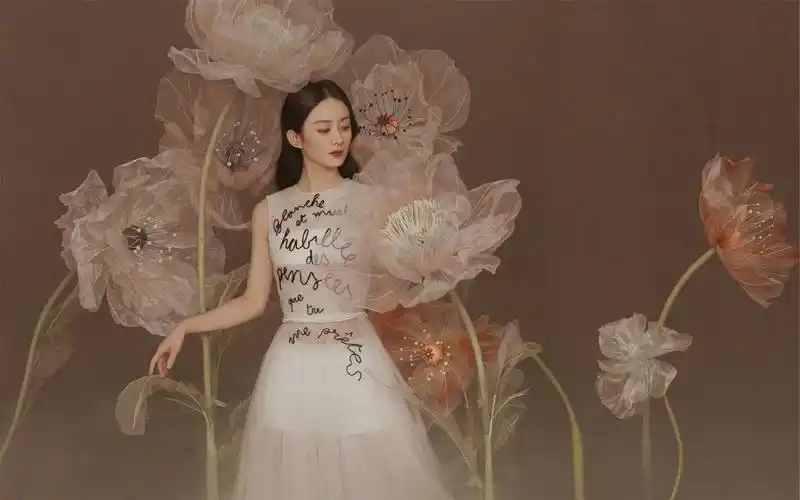 赵丽颖花间仙意写真大片图片桌面壁纸