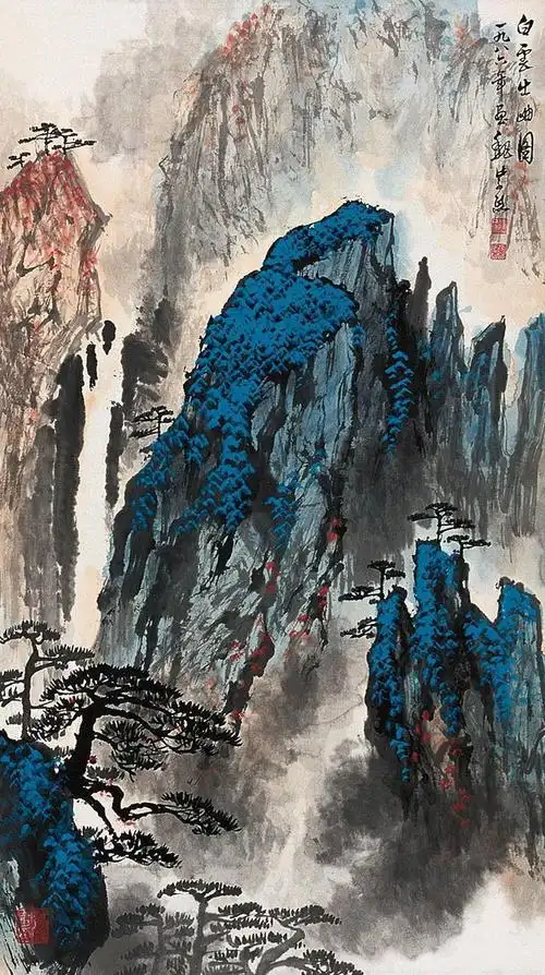 魏紫熙国画传统的技巧够研究一辈子的