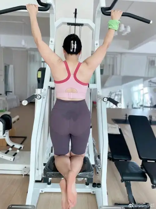 健身房的人型多巴胺belike##微胖女生