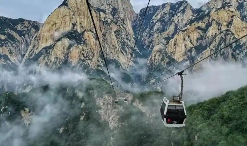 华山西峰索道
