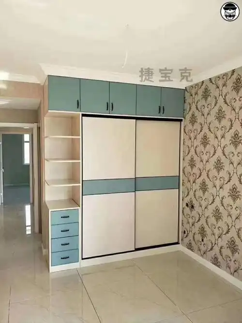 衣柜门推拉柜门定做现代简约移门钛镁合金实木滑动门耐磨衣橱门加厚