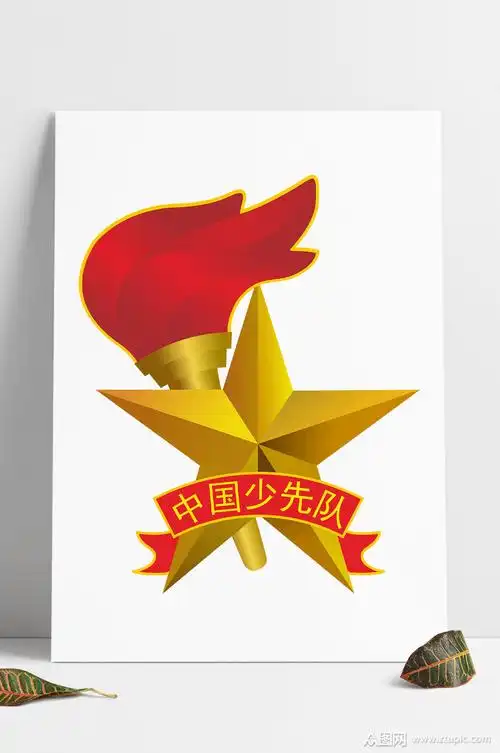 购客少先队队徽小学生2020新版少先队员别针磁铁扣胸章胸徽圆形