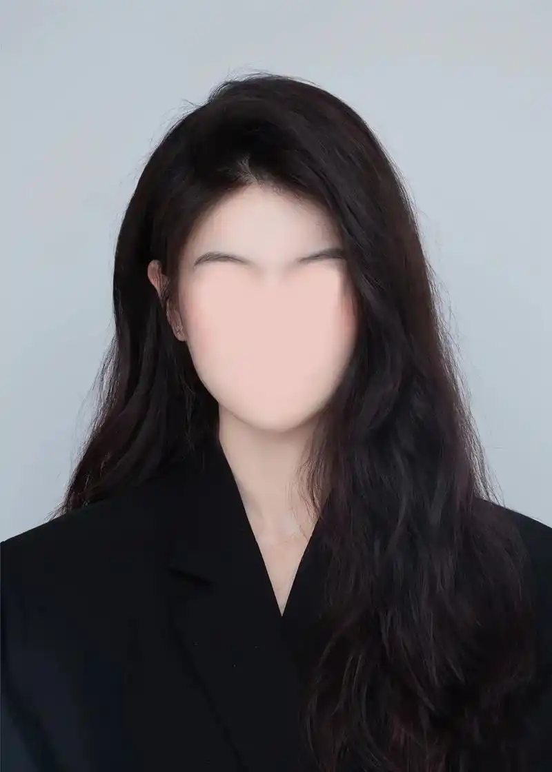 黑色西装系高级感证件照模板,p图.好爱!简约又高级的高马尾很 - 抖音