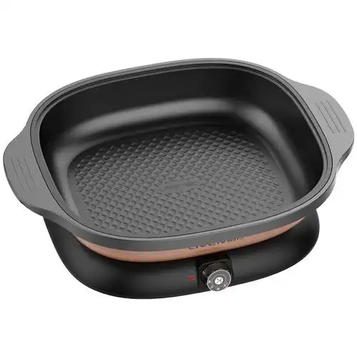 利仁liven单面电饼铛电煎锅家用电热锅多用途电炒锅电煮锅不粘电火锅