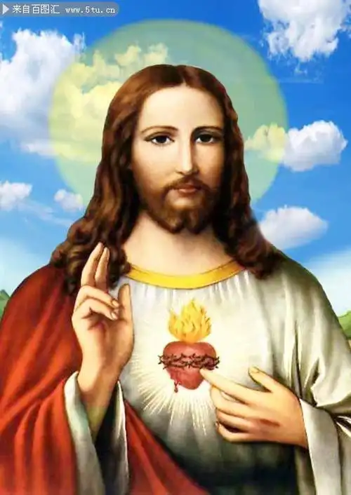 耶稣圣心天主教圣像