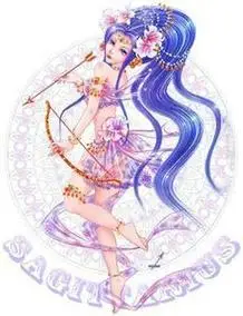 十二星座公主简笔画射手座