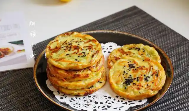 早餐丝瓜饼,不和面不擀面,手不沾面10分钟出锅,孩子爱吃有营养|外卖