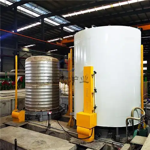 供应小型全氢罩式退火炉全纤维钟罩炉