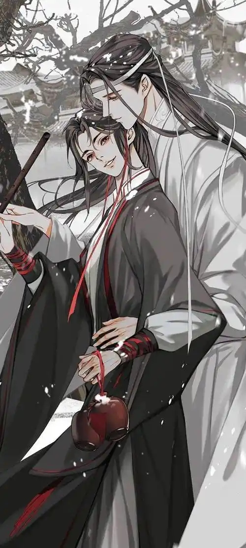 魔道祖师 手机壁纸锁屏 :被偏爱的人总是最幸福的_来自_end_下期