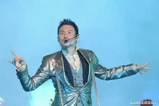 张学友,第一个把兰花指翘得不娘的男人.