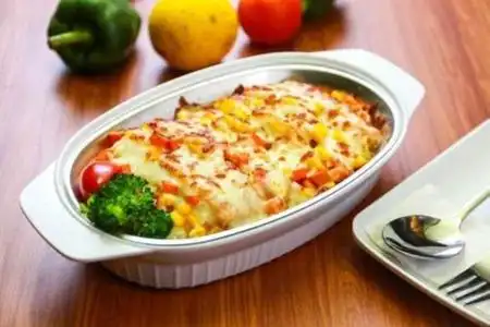 芝士焗饭的简易做法