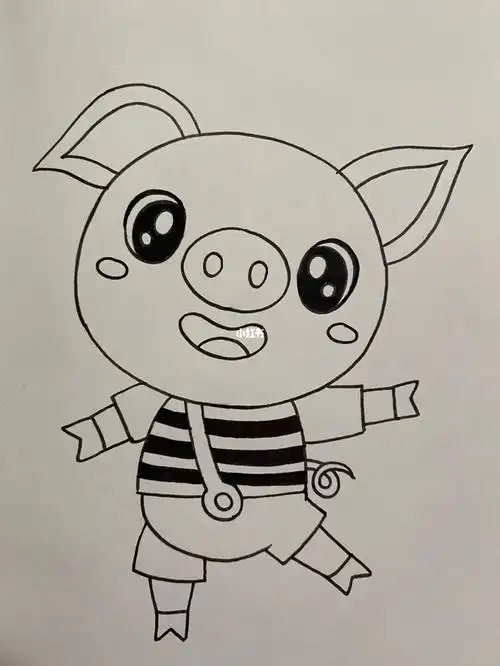 儿童动物简笔画(94/100)