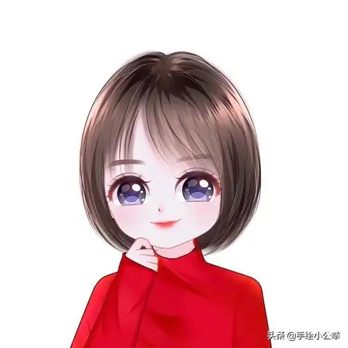 换个头像吧,俏皮可爱卡通头像,实在招人喜欢,大眼睛丸子头漂亮