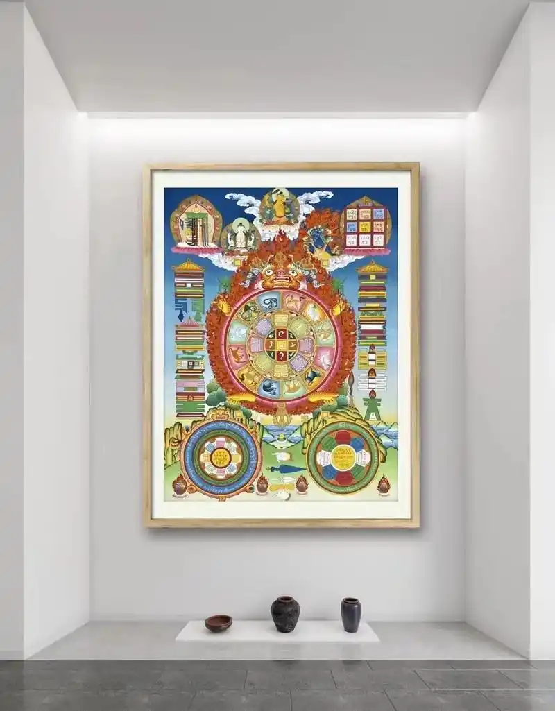 九宫八卦.2:【传世收藏】 80-60cm !玄关居家镇宅首 - 抖音