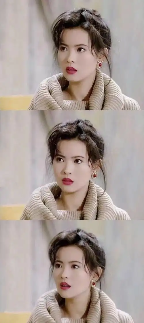 年轻时,蓝洁瑛是那个时代里,就好像她在《大话西游》里演的春三十娘一