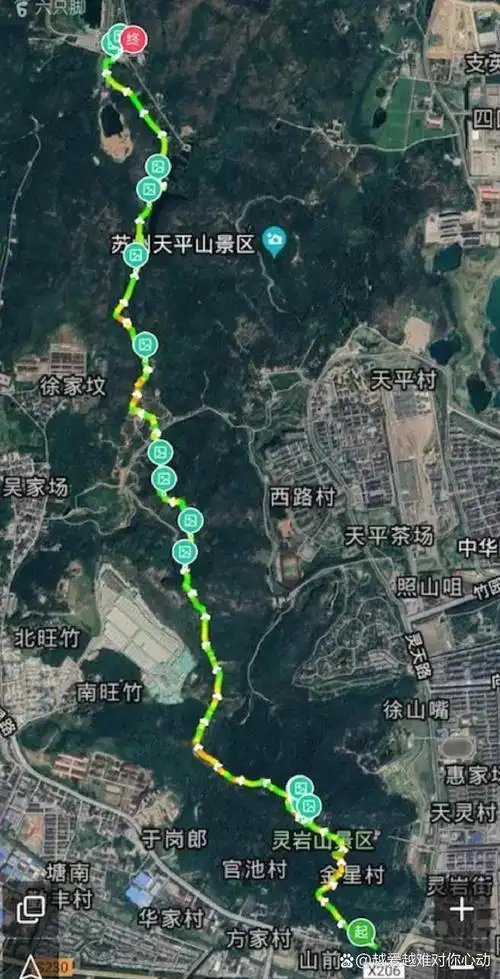 适合新手,青少年的绝美徒步路线推荐-灵白线 路线推荐:灵岩山山脚