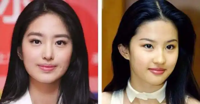 杨采钰五官为什么杨采钰和刘亦菲每一个五官细节都不同