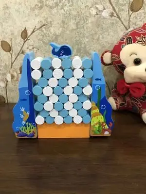 叠叠乐 鲸鱼潜水游戏双人亲子游戏