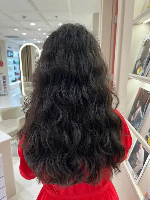 法式高颅顶烫发设计cs卷大卷烫发发型