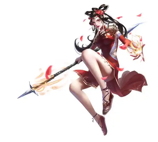 角色原画女汉子|插画|游戏原画|叫黑猫的哥斯拉_原创作品-站酷zcool