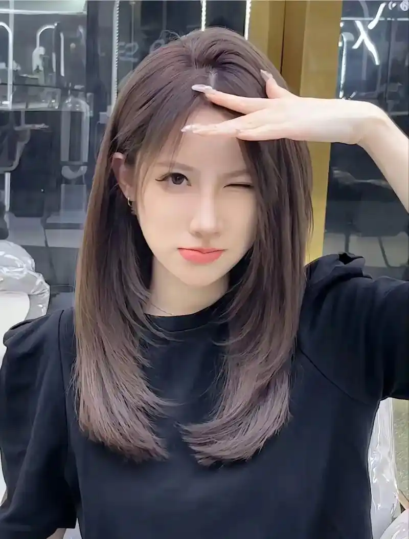 2023女生好看免打理的发型真的太好看了这款颜色有 - 抖音