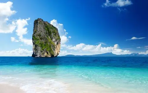 蓝色系高清唯美海景风光精美高清壁纸