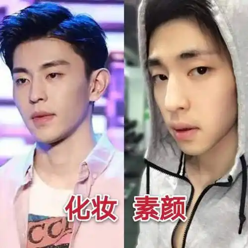 原创男明星素颜的样子罗云熙看起来没精神邓伦皮肤状态好