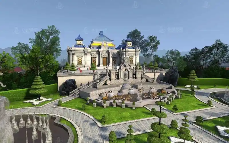 华锐视点文旅元宇宙之梦回圆明园,六大场景真实还原,游戏化互动vr体验