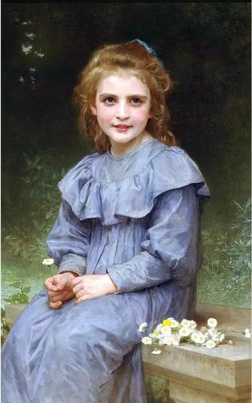 法国画家威廉·阿道夫·布格罗(william adolphe bouguereau人物油画