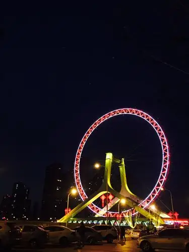 夜晚的天津之眼