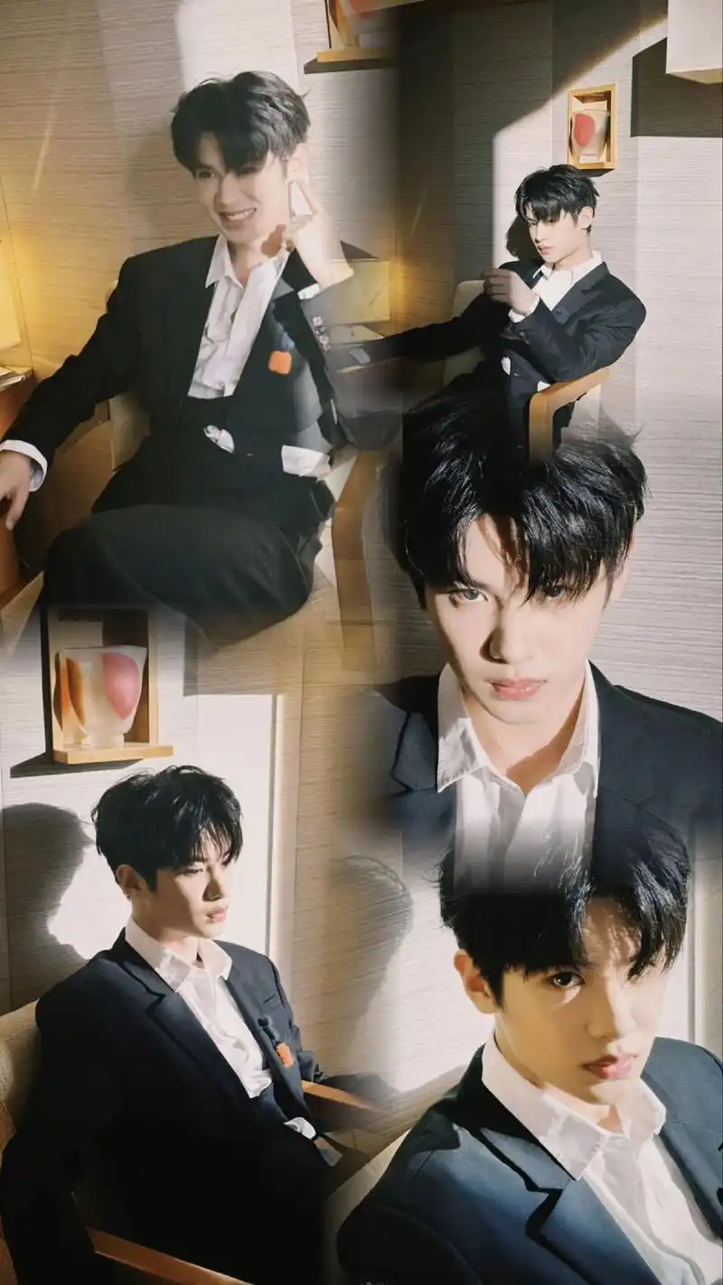 黄明昊拼图壁纸#黄明昊justin - 抖音