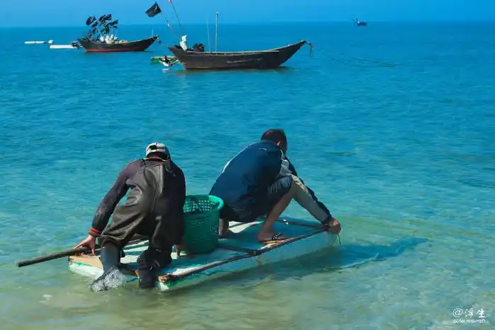渔船还有归来的捕鱼人,像在南湾市场大多是大型的捕鱼船出海捕捞后