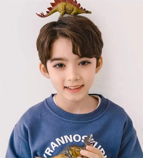 小男孩潮流发型 寸头or钢夹烫超酷的_儿童发型 - 美发站