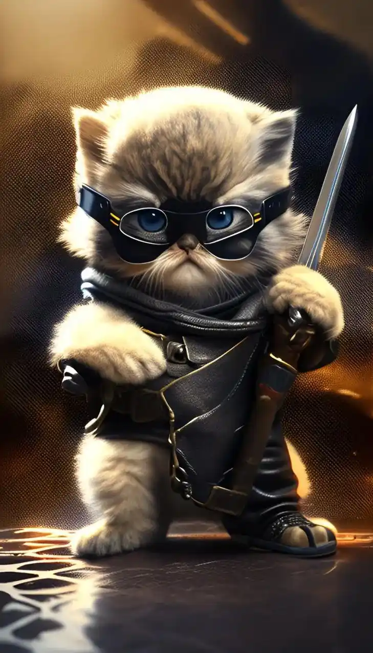 霸气猫咪头像壁纸.猫猫我啊,听说独来独往习惯了,就会变得更加 - 抖音