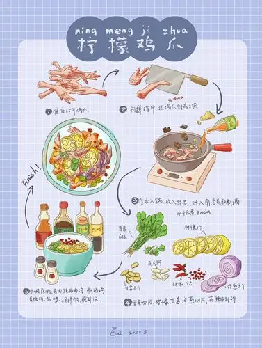 手绘食谱