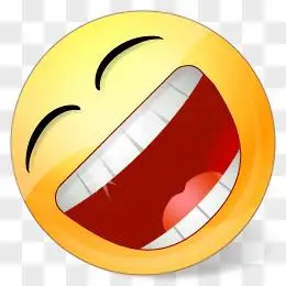 卡通嘴巴露齿大笑免抠元素pngpsd手绘可爱大笑小猫表情包元素pngpsd