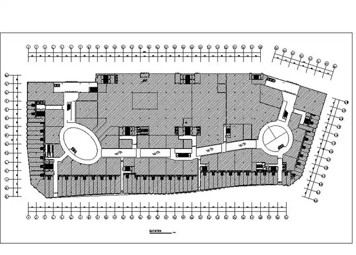 [广东]知名地产商业购物中心设计施工图(附方案文本)