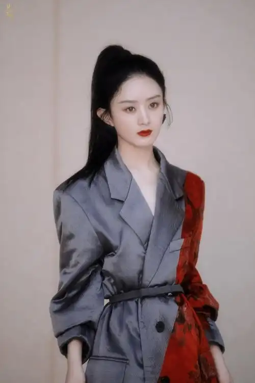 赵丽颖尼龙双马尾造型大片##微博饭制频道