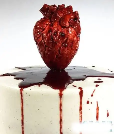 世界最恐怖的食物恐怖蛋糕,看了吓死人还怎么吃