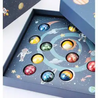 星空巧克力糖果礼盒创意12星座diy定制手工星球圣诞节礼物礼盒装星空