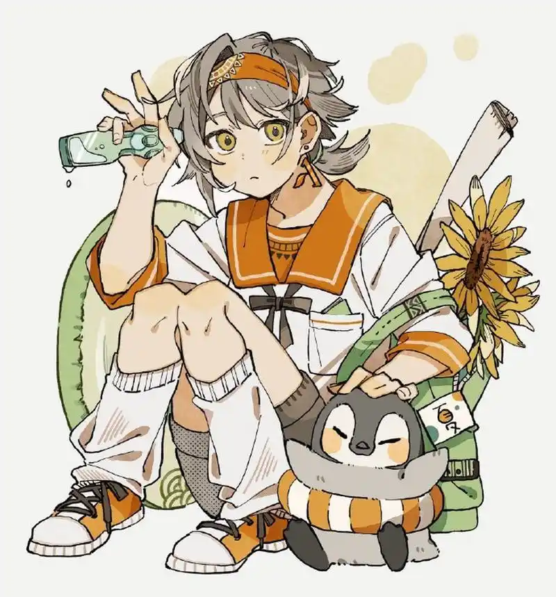 拟人化角色设定 动漫插画参考 nanataroo_7 #动漫插画# #插画# #插画