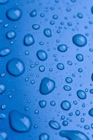 壁纸 许多水滴,蓝色背景 1920x1200 hd 高清壁纸, 图片, 照片