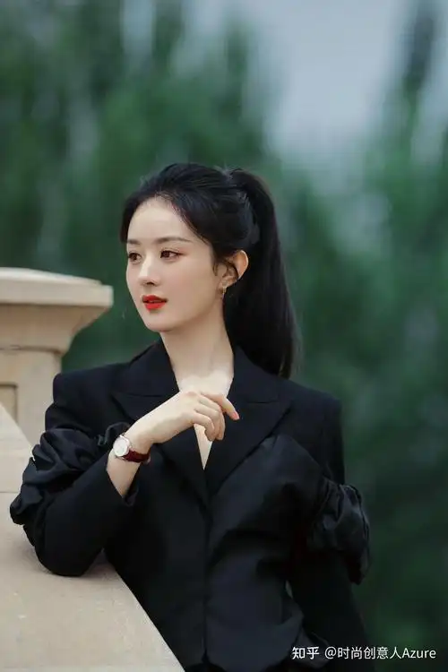 秋日发型赵丽颖的这几款优雅大方太美啦