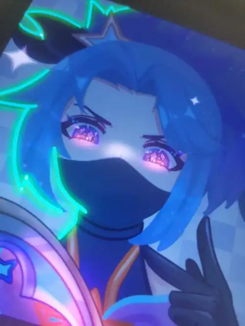 画了星守阿卡丽头像,喜欢自取#英雄联盟