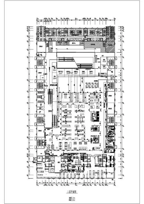 某大型商场建筑设计cad整套施工图